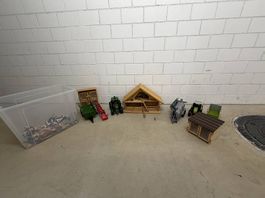 Bauernhof Holz inkl viel Zubehör