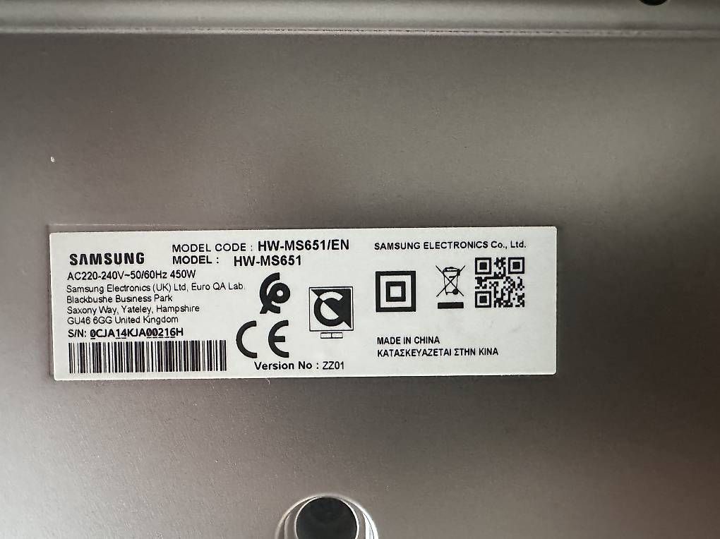 Casse acustiche: Samsung Hw-ms651 Soundbar Silber – Usato da Abtwil SG venduto da leon-77 4