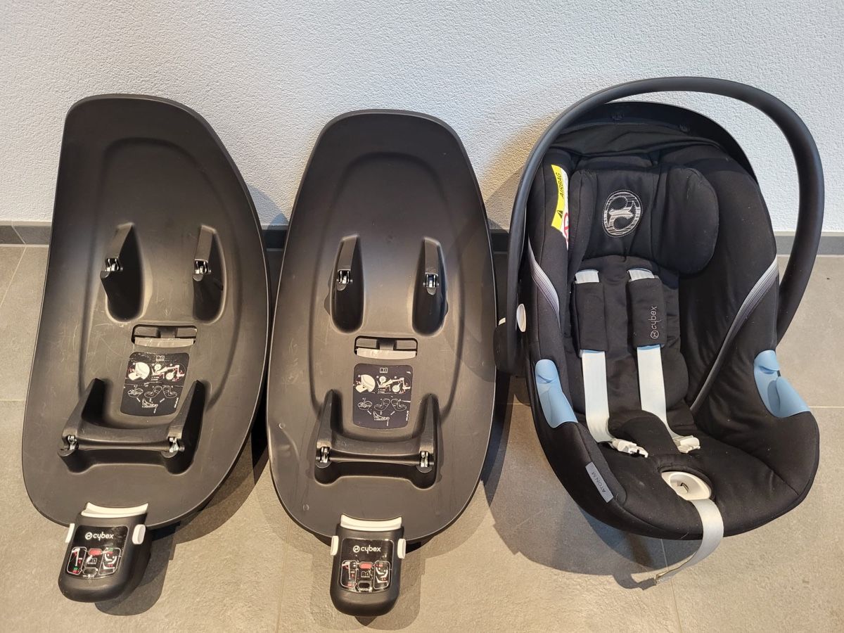 Cybex Seggiolini per auto: Siège auto bébé Cybex avec 2 bases ISOFIX – Usato da Chénens venduto da T_Joye 3