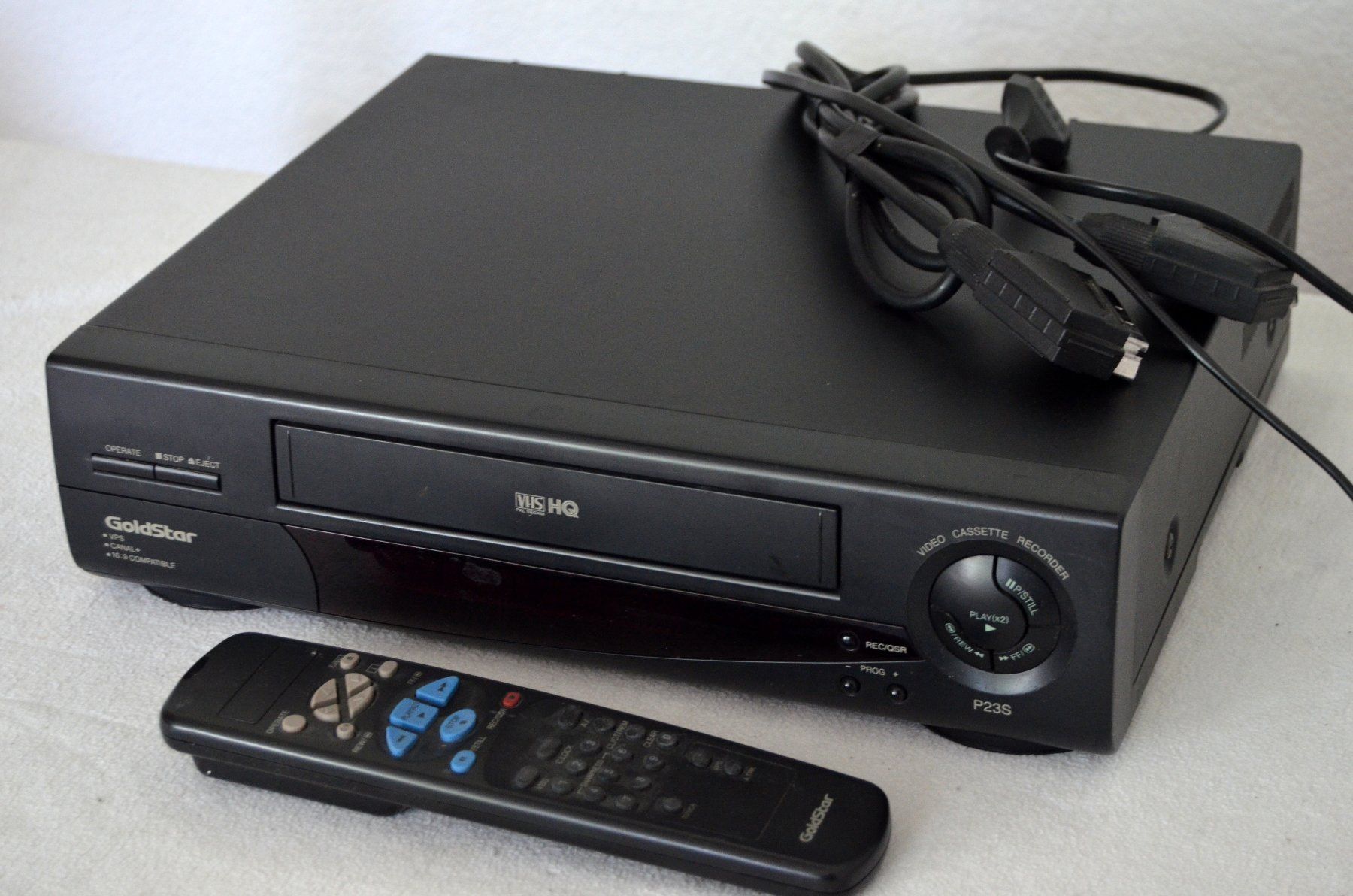 Aufnahmegeräte: Videorecorder VHS Goldstar P23S magnétoscope – Gebraucht aus Collonges von arashee 1
