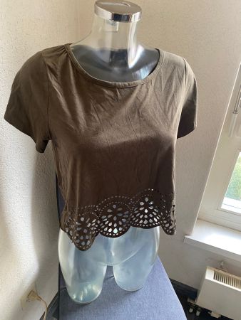agaci T-Shirt kaki Grösse S