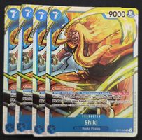 4x OP17-048 Shiki SR - ONE PIECE CARD GAME