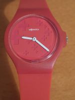 M-Watch Uhr Rot Unisex guter Zustand