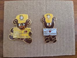 Pin Sammlung PTT Post Bern Logo Pins Retro Badge Sammler