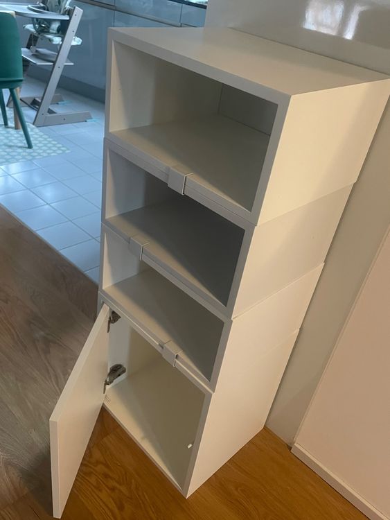 Muuto Stacked Regalsystem weiss – 4-teilig (Gebraucht) in Zürich für ...