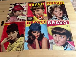 CHRISTINE KAUFMANN TONY CURTIS tolle Berichte 60's BRAVO