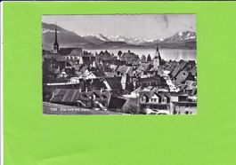 Zug und die Alpen