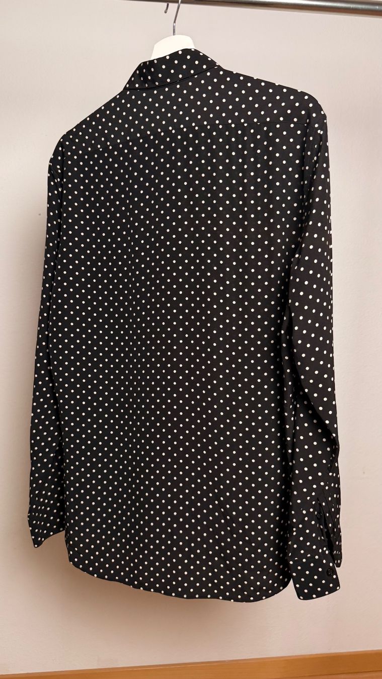 Saint Laurent Hemden: Saint Laurent Punkte schwarz – Neu (gemäss Beschreibung) aus Burgdorf von ime_f9f6 2