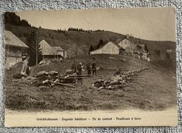 SCHWEIZER ARMEE GEFECHTSCHIESSEN IM FELDE 1912