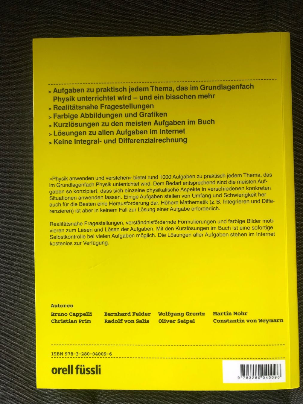 Libri: Physik anwenden und verstehen - DPK – Nuovo (secondo la descrizione) da Zürich venduto da vl_ad 1