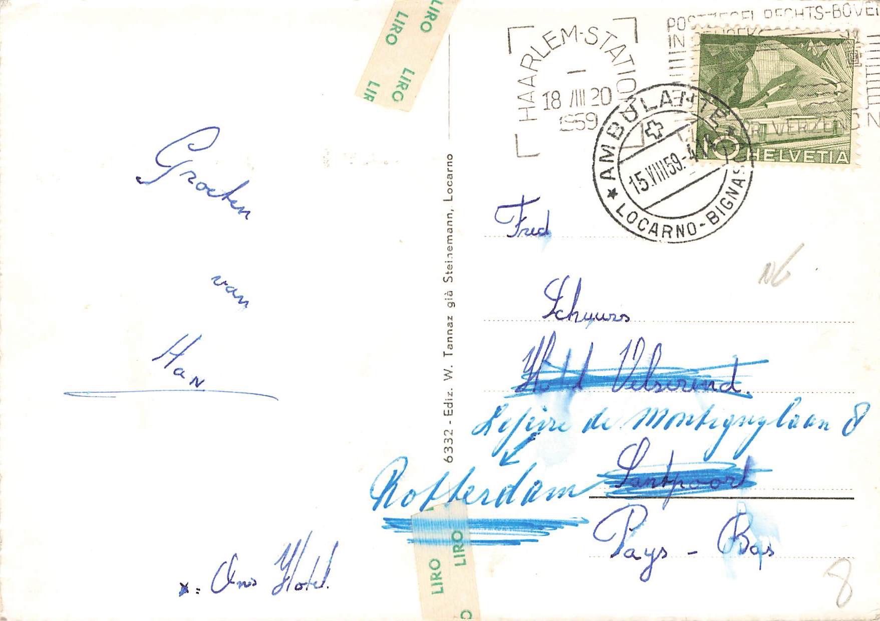 Cartoline postali: Ponte Brolla Pedemonte – Usato da Biasca venduto da Blenio71 1