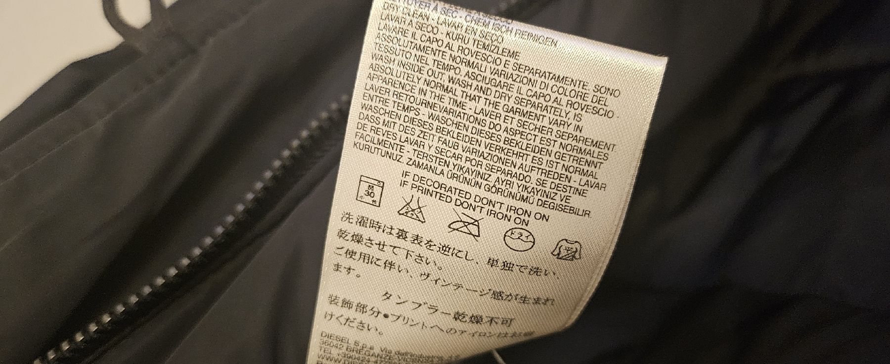 Diesel Jacken: Diesel Winterjacke mit Kapuze Größe M – Gebraucht aus Basel von Xanperican 8