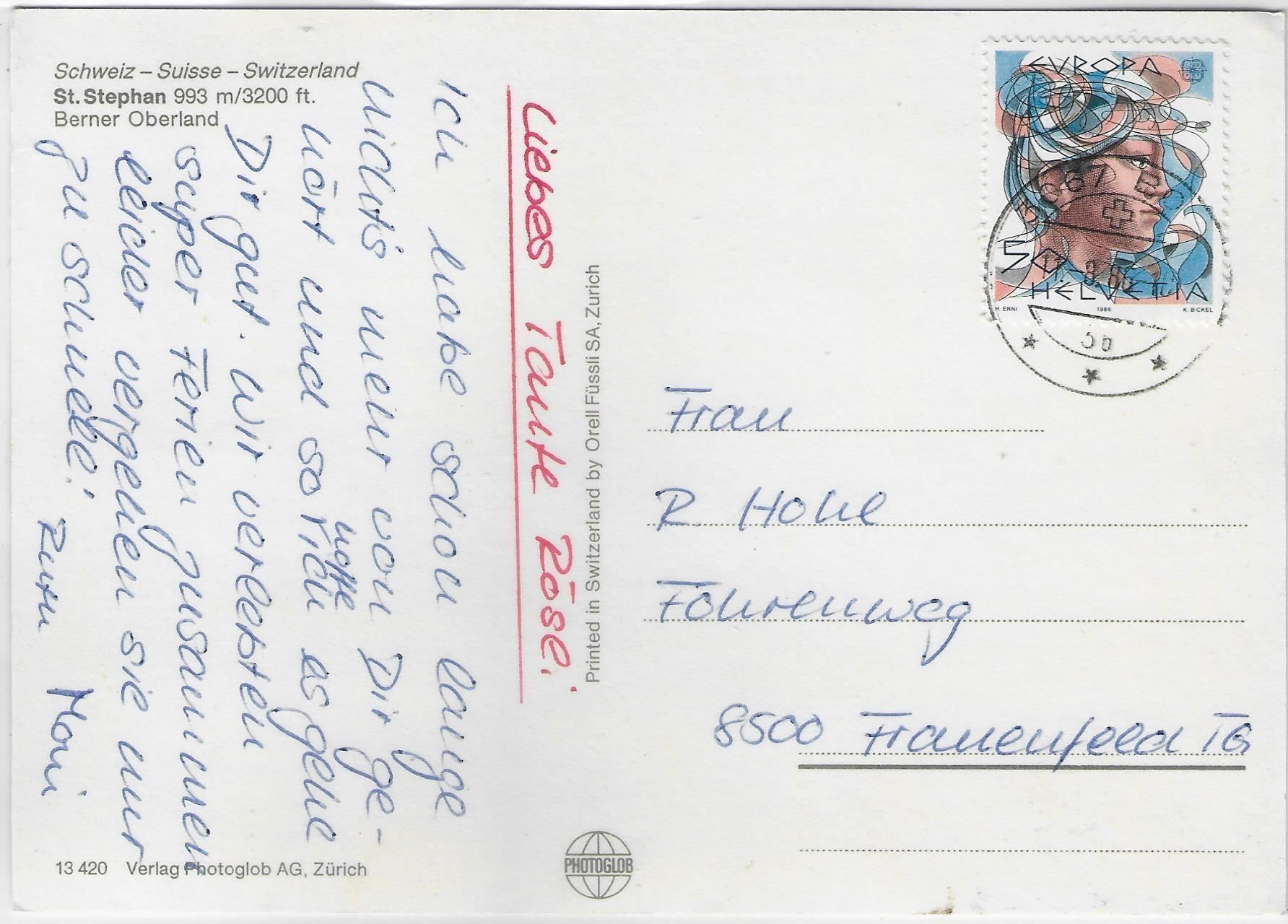 Cartoline postali: St. Stephan - Multiview – Antico da Ettingen venduto da Kartenplanet 1