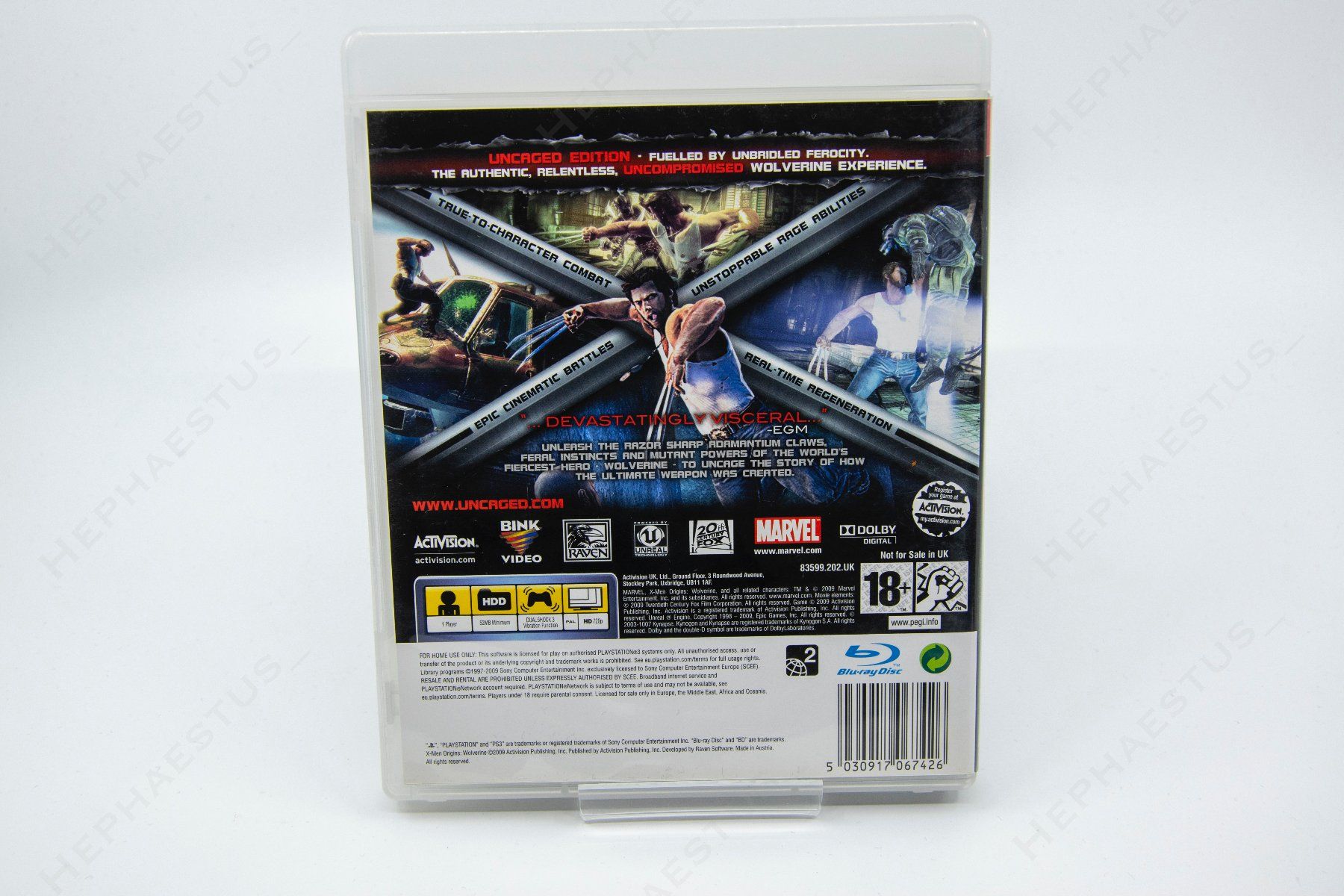 Giochi: X-Men Origins: Wolverine Uncaged Edition PS3 – Usato da Effretikon venduto da Hephaestus_ 1