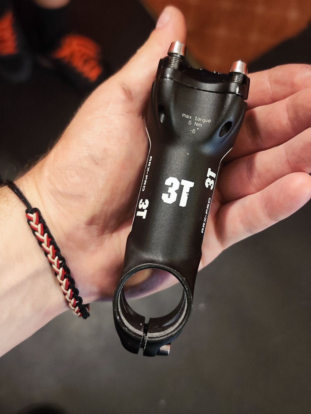 Pezzi di ricambio: 3T ARX-PRO Bicycle Stem 90mm -6 degree used – Usato da Grindelwald venduto da vla_z6zz 1