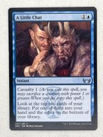 Magic Karte: A Little Chat, Einzelkarte, Top Zustand!