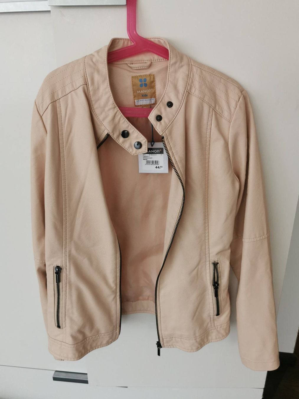 Giacche & Cappotti: KUNSTLEDER-JACKE GR. 146-152, NEU – Nuovo e nell'imballaggio originale da Erlenbach ZH venduto da alisamilana