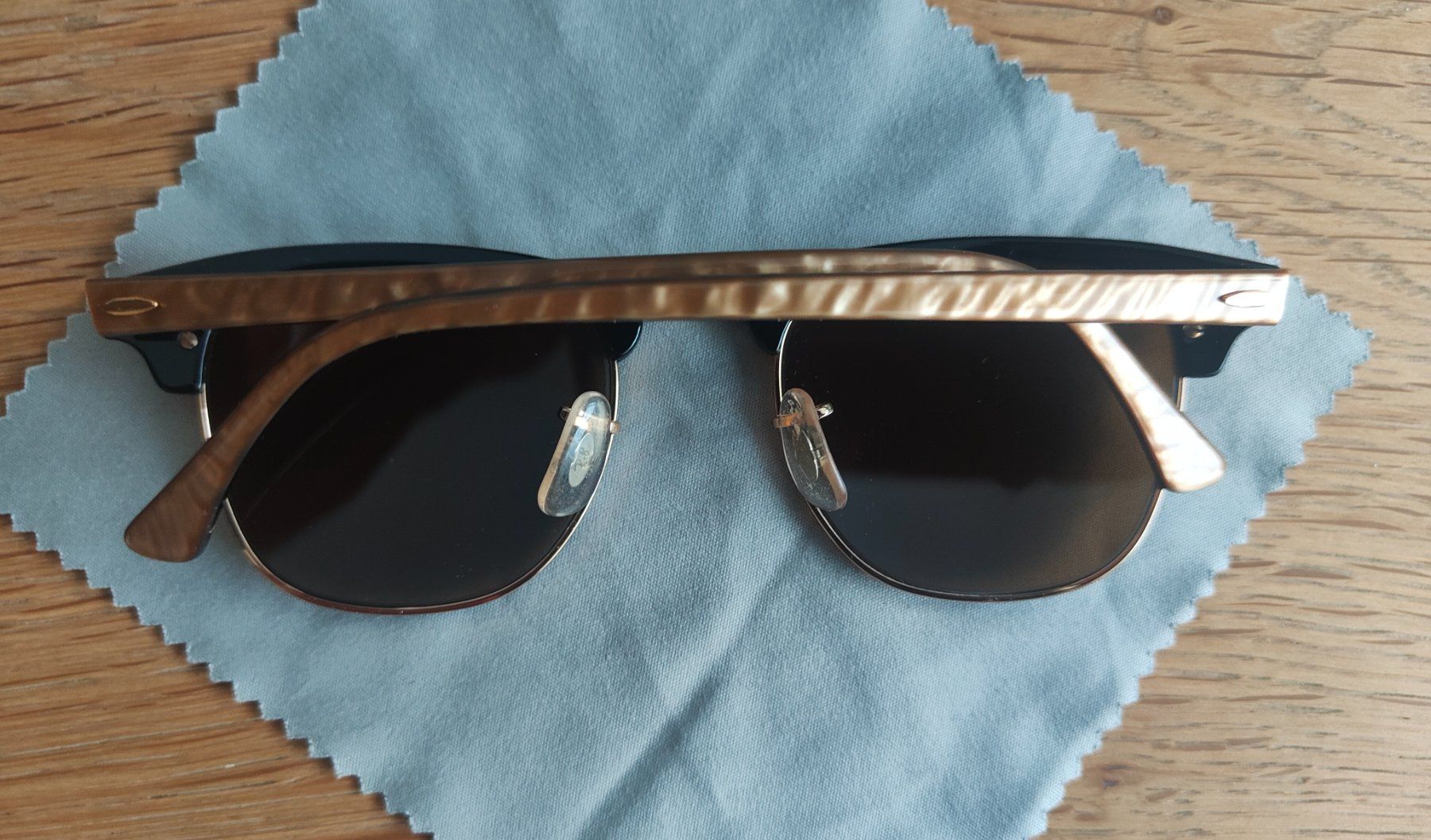 Ray-Ban Brillen & Gläser: Ray-Ban Clubmaster Sonnenbrille – Neu (gemäss Beschreibung) aus Zürich von R-2015 1