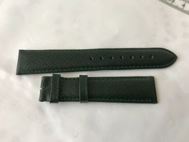 ZENITH ORIGINAL - BRACELET CUIR - VERT - 18 MM - NEW !!!