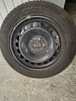 Roues-pneus hiver (4X) - Jante acier 16" - Audi-Seat-Skoda