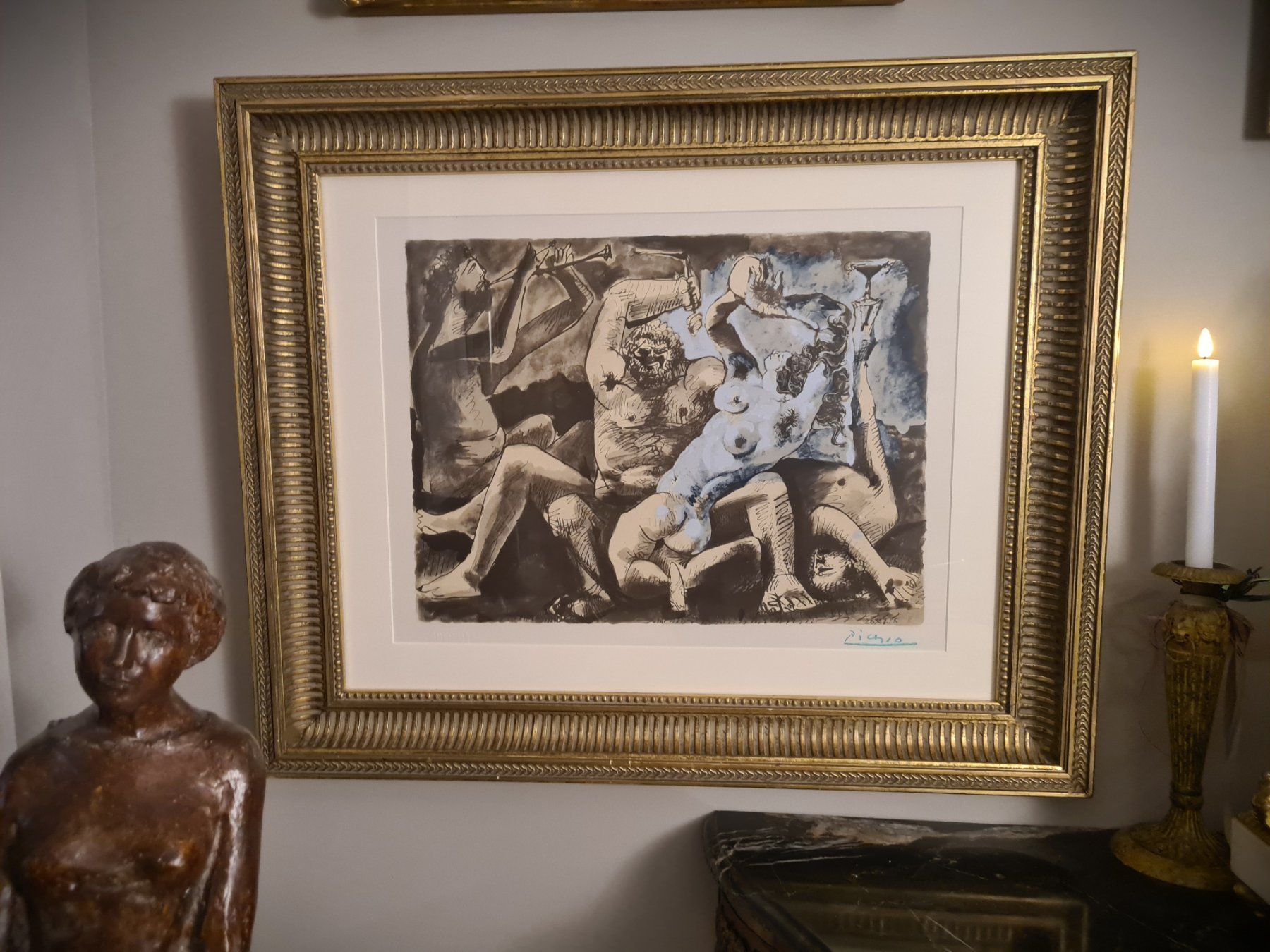 Grafica & Litografie: Original Lithographie von Pablo Picasso – Usato da Rotkreuz venduto da Dobermann5 3
