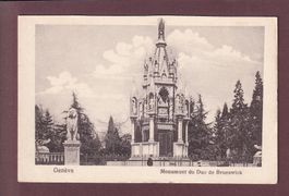 GENEVE - Monument Brunswick