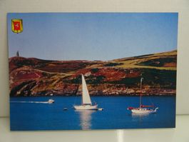 Isle of Man Segelboote Postkarte ⛵️🇬🇧 Insel Man Meer