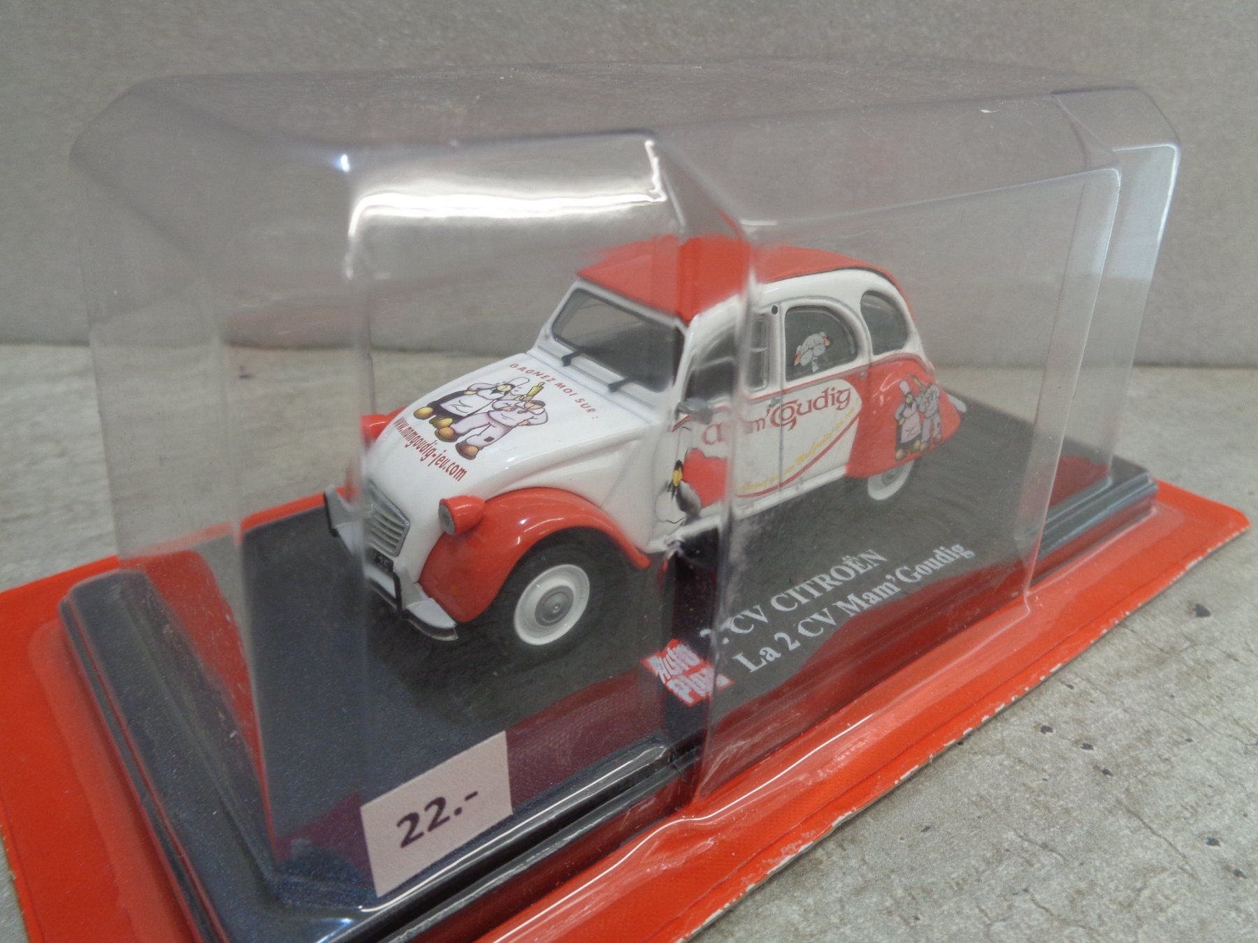 Citroën Modellini d'auto: Altaya 1:43 Citroën 2CV – Nuovo e nell'imballaggio originale da Reconvilier venduto da rallycar