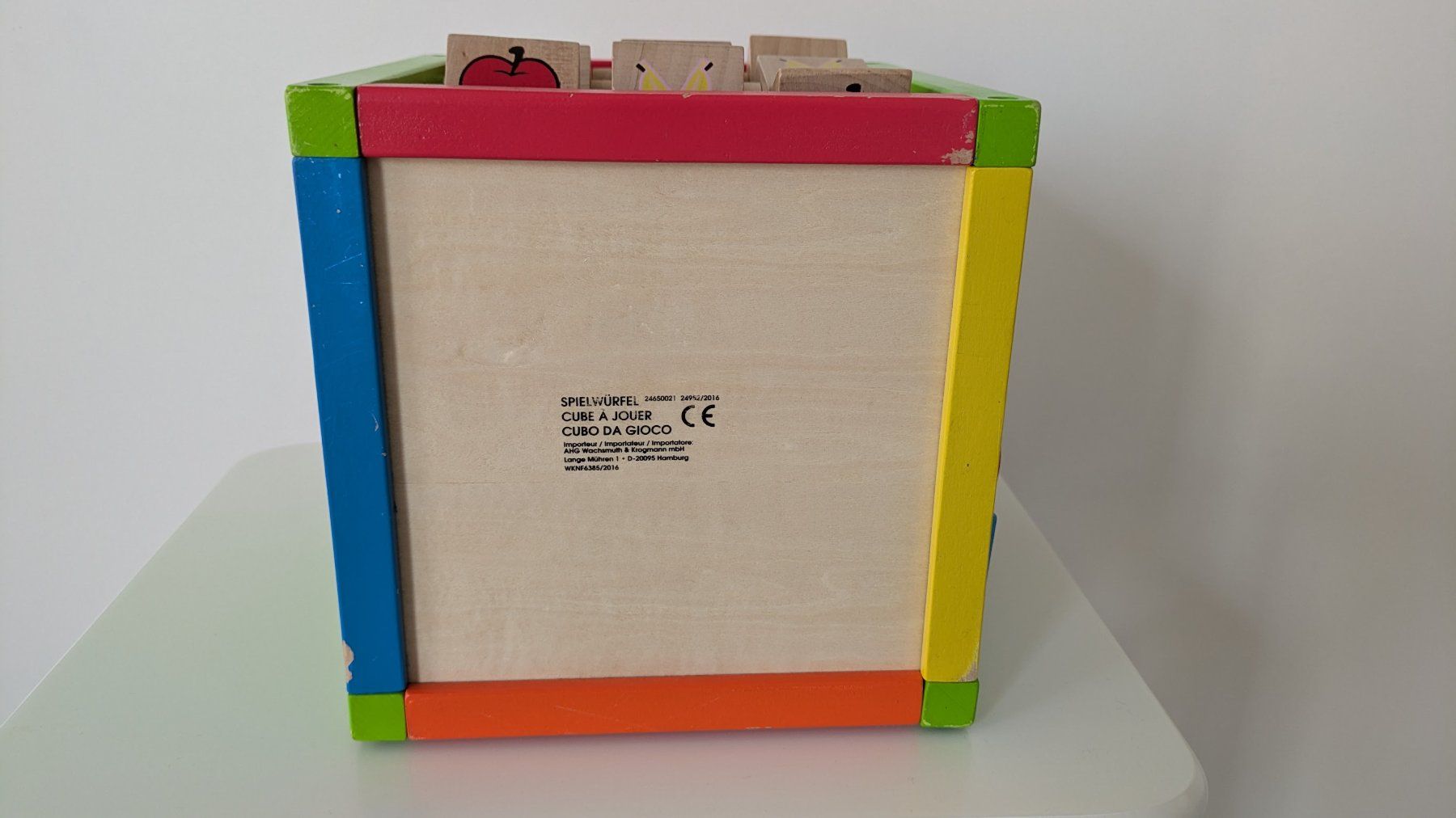 Giocattoli: Spielwürfel (Holz) und Ringstapel von Fisher Price – Usato da Bäretswil venduto da Ober-Land 5