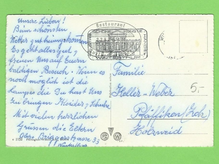 Cartoline postali: Sustenstrasse mit Wendenstöcke – Usato da Zürich venduto da t24_de 1
