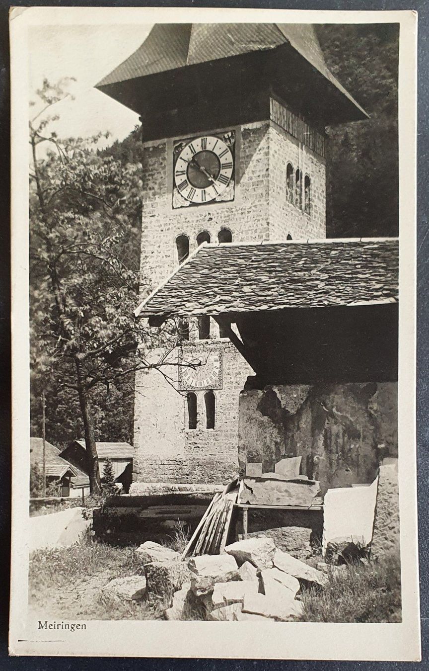Cartoline postali: Meiringen 1927 – Usato da Kreuzlingen venduto da Rschweiz1