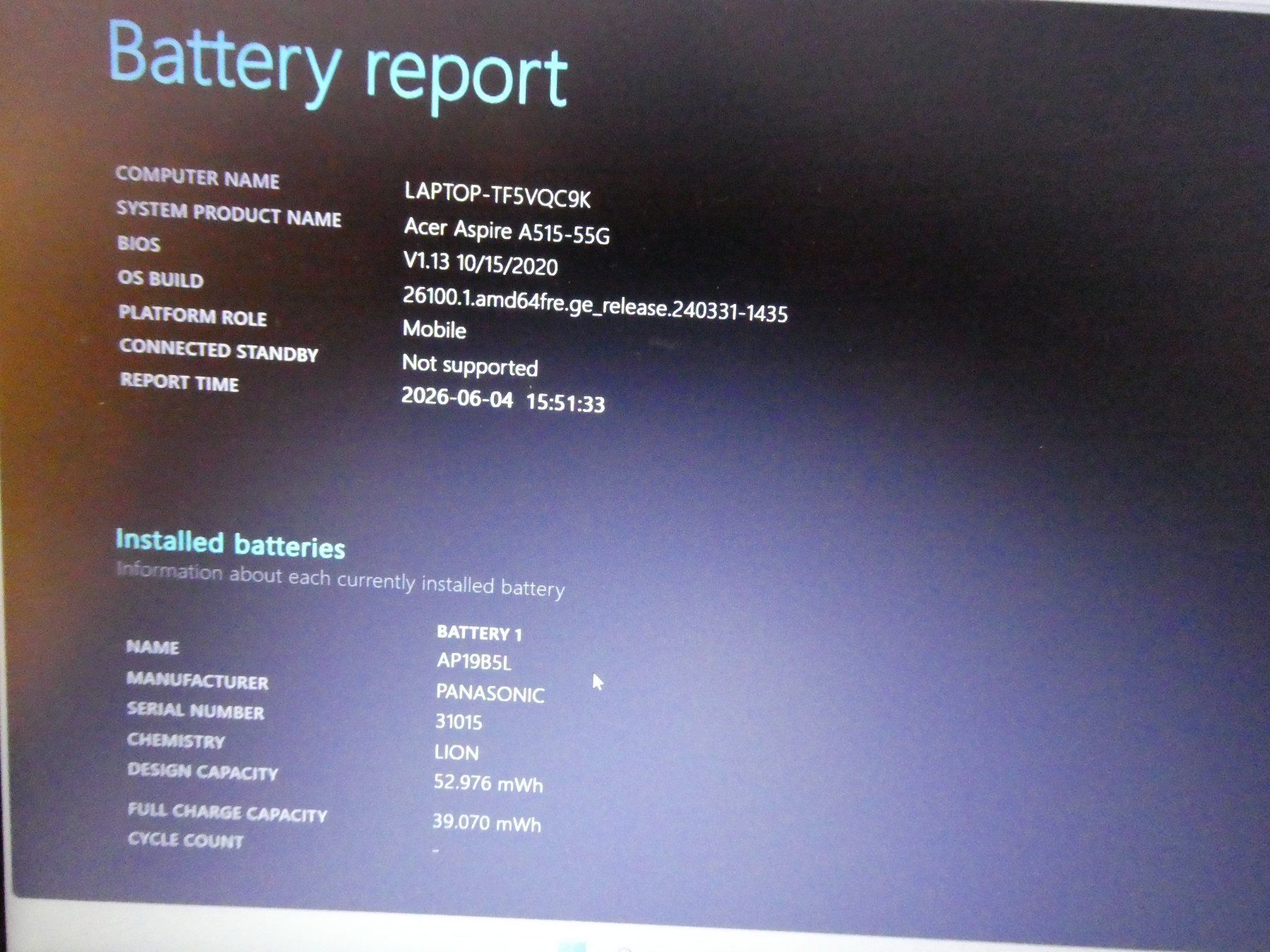 Acer Notebook: ACER ASPIRE 5 Notebook, inkl. Kabel – Usato da Zürich venduto da ursinas-shop 1