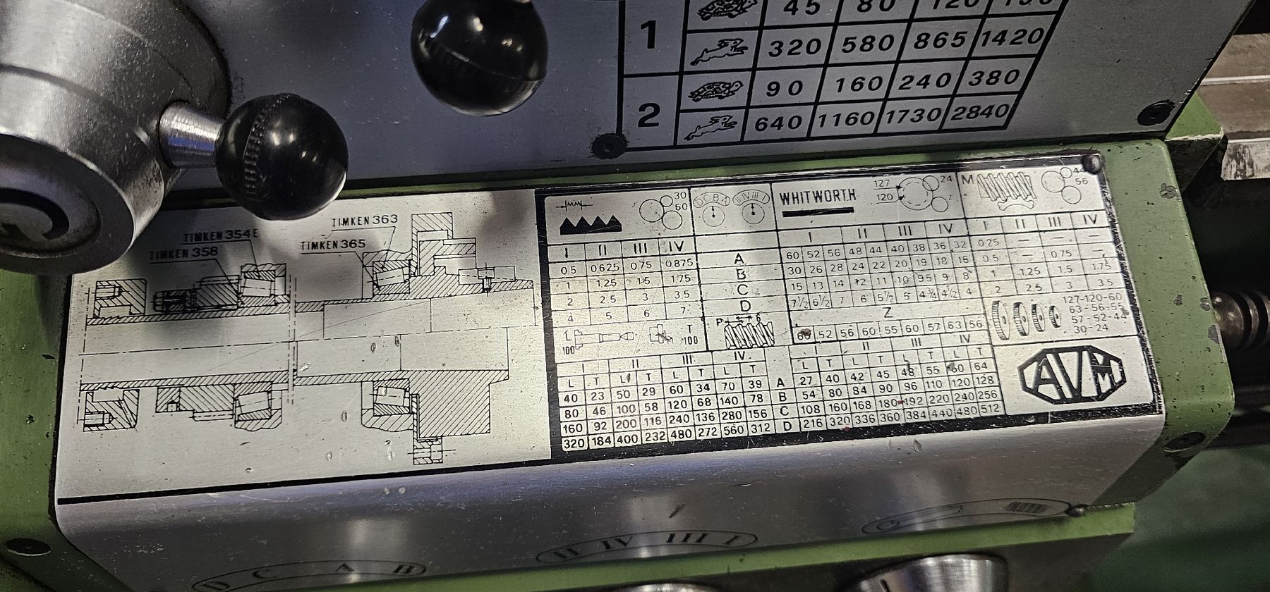 Emco Alle Maschinen: Drehbank Marke AVM MAS 140 – Gebraucht aus Emmenbrücke von inf_l8yf 7