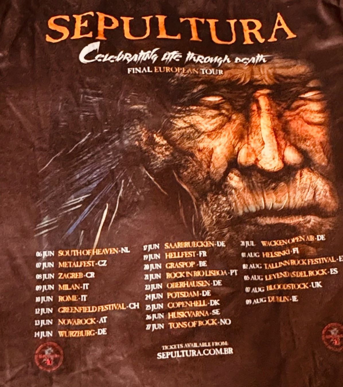 T-shirt: Sepultura – Nuovo e nell'imballaggio originale da Obergerlafingen venduto da Moorfrosch 2