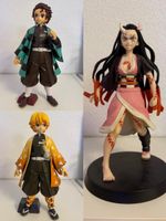 Anime Figuren: Tanjiro, Zenitsu & Nezuko aus Demon Slayer