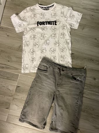 Cooles C&A Fortnite Sommer Kleiderset Gr. 146/152