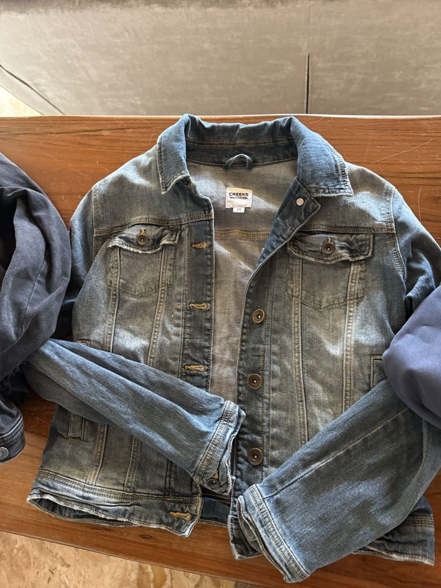 Giacche: Veste en jeans  – Nuovo (secondo la descrizione) da savièse venduto da karukeragwada 3