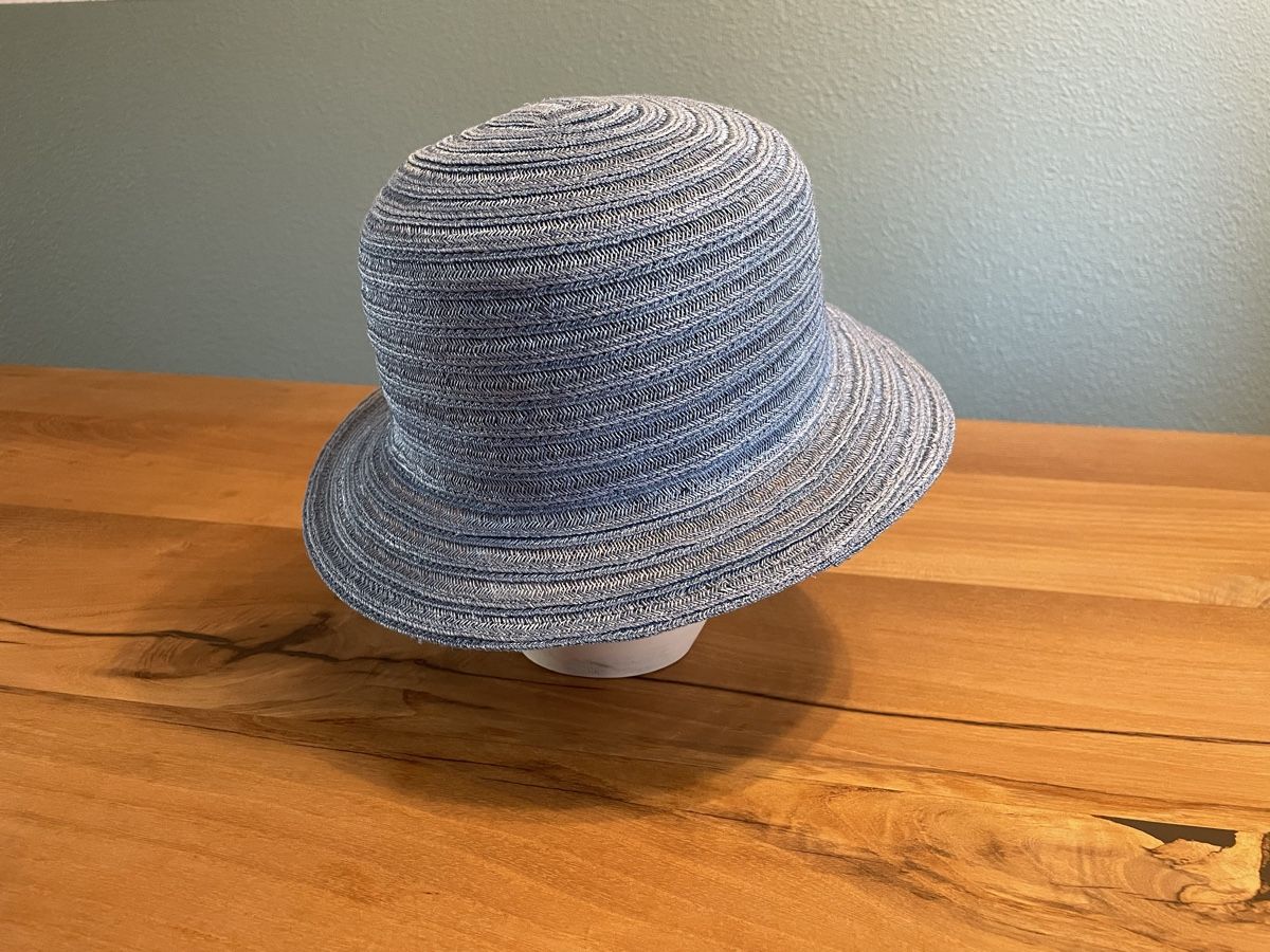 Copricapi, berretti & cappellini: Mayser Sommerhut  Hellblau Gr. 56-58 – Usato da Zürich venduto da MW176 1