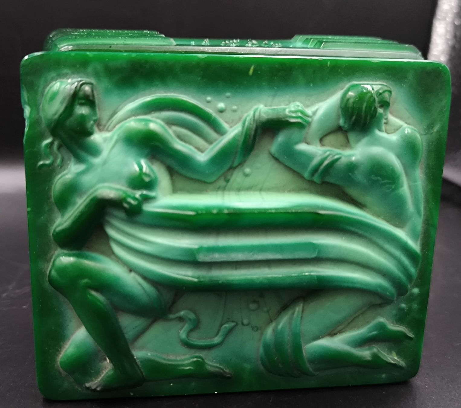 Zuccheriere: Böhmischer Art Deco, Deckel Dose – Usato da Rorschacherberg venduto da snOOpydOg11 1