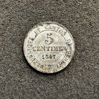 5 Centimes Kanton Genf 1847