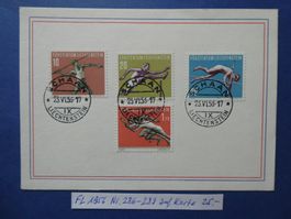 FL 1956 Nr. 286-289 auf Karte
