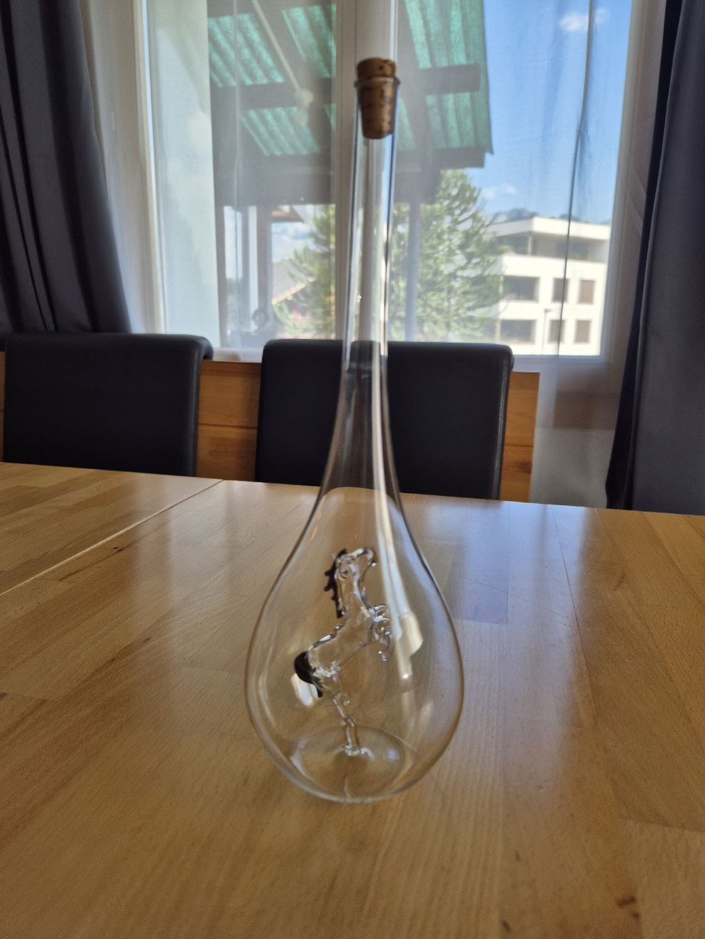Caraffe: Karaffe Glas, Pferd – Usato da Vilters venduto da Fleiflomi