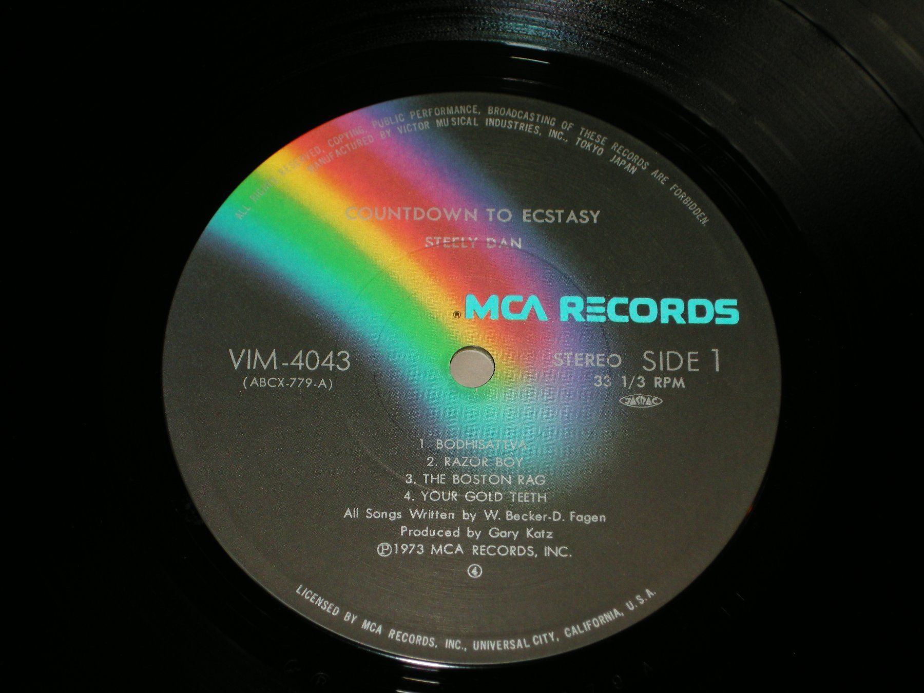 Schallplatten: Steely Dan / Countdown Ecstasy Vinyl 1980 / Japan Pressung – Gebraucht aus Aarau von Pearlz 2