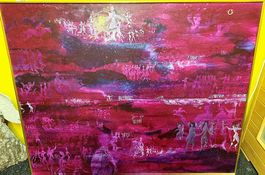 Oelbild signiert von Roger Bohnenblust 