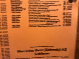 Mercedes preisliste