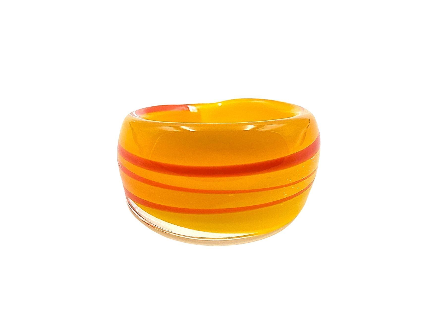 Murano Anelli: Ring Murano Glas G 55 Breite 14mm – Nuovo e nell'imballaggio originale da Oberkulm venduto da Murano-Schmuck
