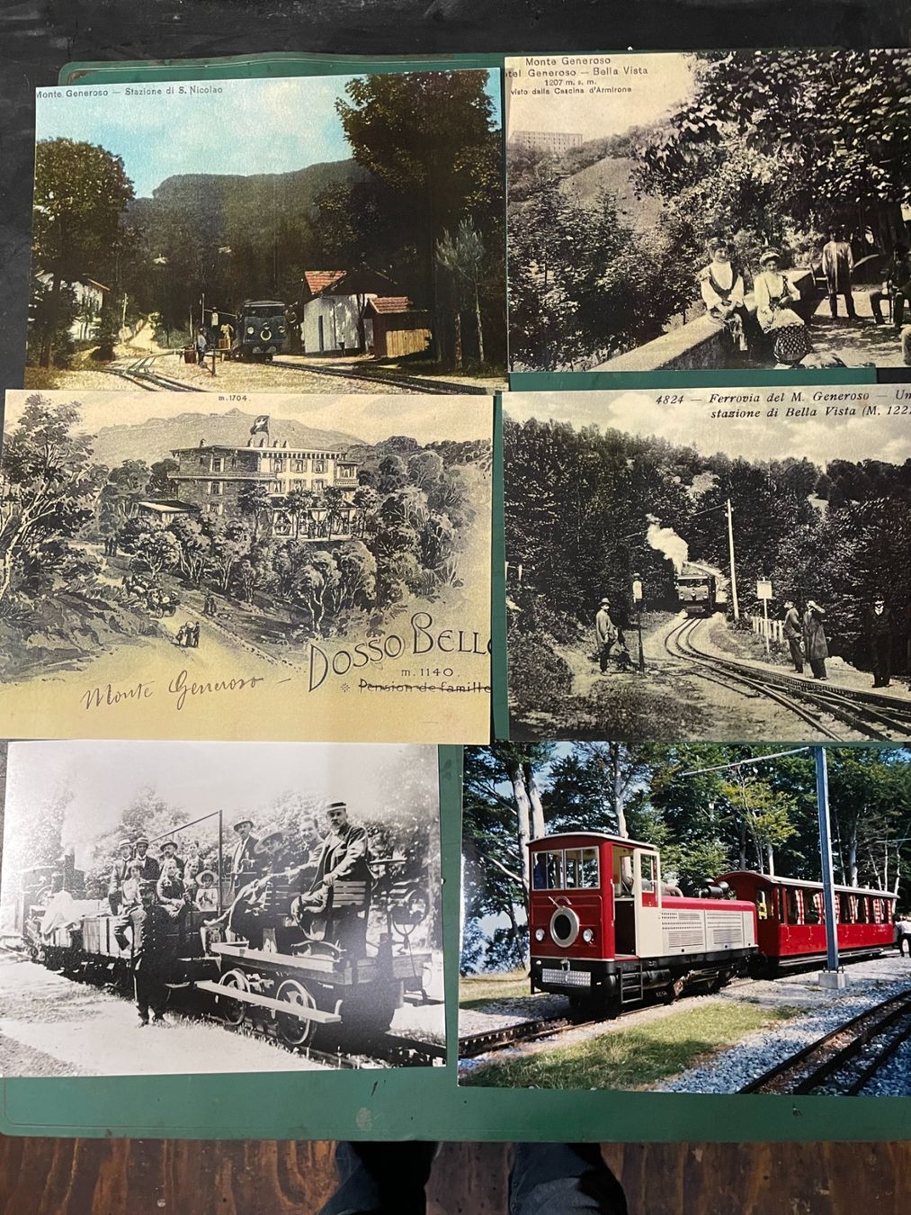 Cartoline postali: Monte Generoso trenino – Usato da Bissone venduto da Orson 1