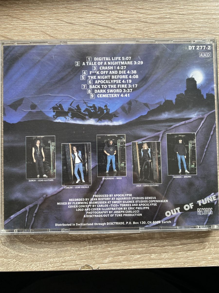 CD: Apocalypse – Apocalypse – Usato da Thayngen venduto da doncorvetto 1