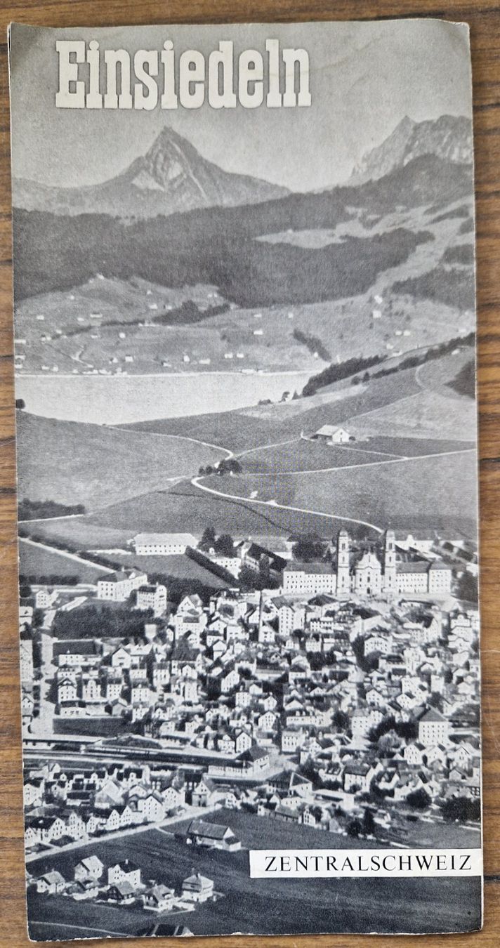 Documenti: Broschüre Einsiedeln 1960er – Usato da Mörschwil venduto da aik_x8mc 1