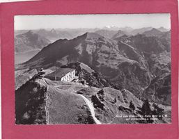 Blick vom Stanserhorn Kulm auf Glarneralpen u Säntis